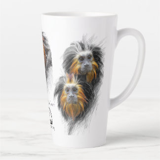 De Café Latte Caneca do Tamarim-leão-de-cabeça-dourada pela RSCF