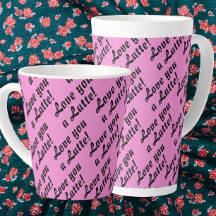 De Café Latte Caneca Eu Te Amo Muito