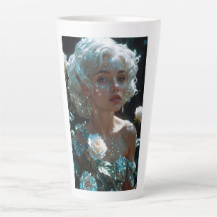 De Café Latte Caneca Fada Etérea do Inverno - Fantasia da Rainha