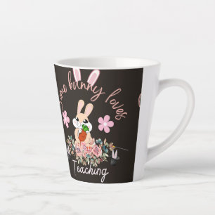 De Café Latte Caneca fofa que coelho ama ensinar