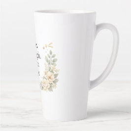 De Café Latte Caneca Força e Graça da Mamãe