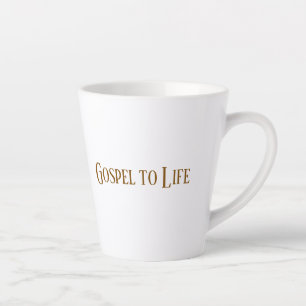De Café Latte Caneca Gospel to Life