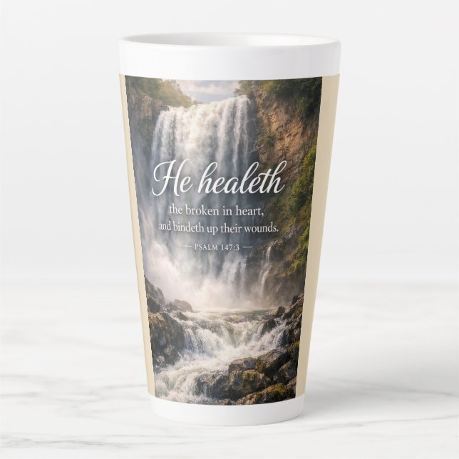 DE CAFÉ LATTE CANECA JOHN 3:16 (Frente)
