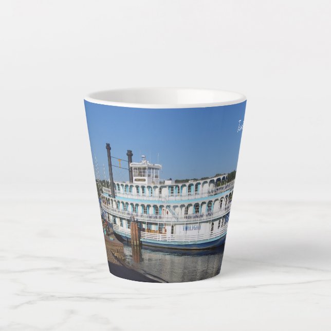De Café Latte Caneca latina (Frente)