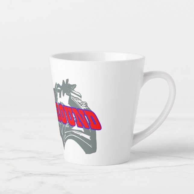 De Café Latte caneca latina (Direita)