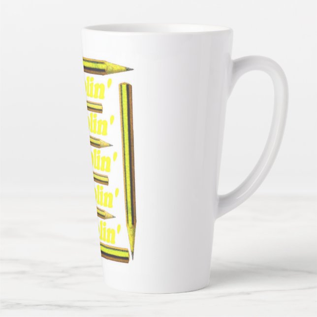 De Café Latte Caneca latina (Direita)