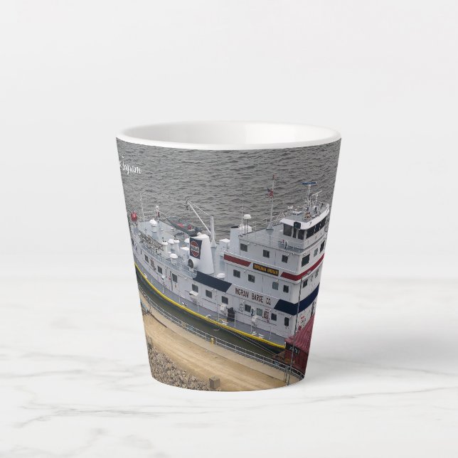 De Café Latte Caneca latina Virginia Ingram (Frente)