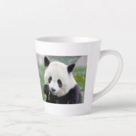 De Café Latte caneca latta Foto gigante panda, animais. caneca l