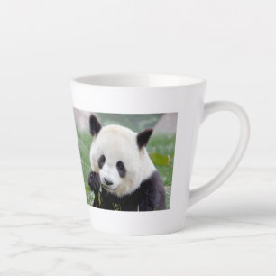 De Café Latte caneca latta Foto gigante panda, animais. caneca l