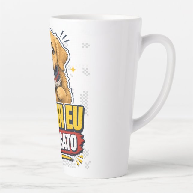 De Café Latte Caneca Leite  (Direita)