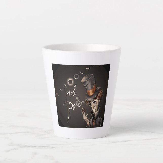 De Café Latte Caneca MAD Poker Eclipse (Frente)