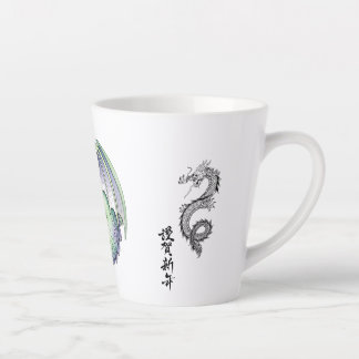 De Café Latte Caneca Majestoso Dragão