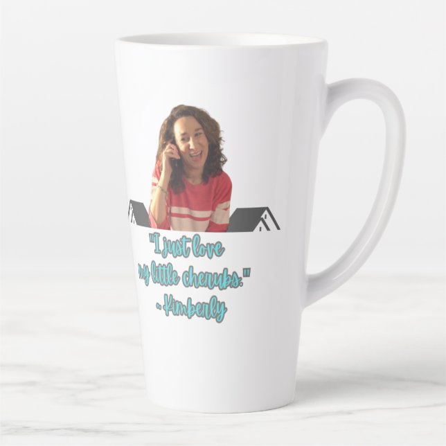 De Café Latte Caneca Meus Querubins (Direita)
