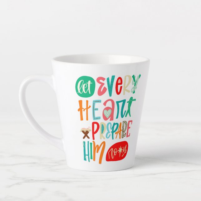 De Café Latte Caneca Natal (Esquerda)