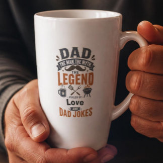 De Café Latte Caneca O Homem O Mito A Lenda do Papai