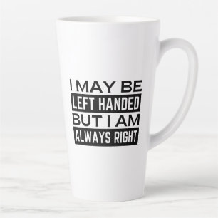 De Café Latte Caneca para Canhotos