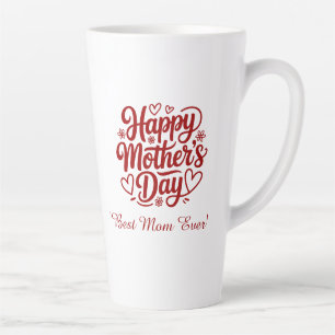 De Café Latte Caneca Personalizada Melhor Mãe do Mundo