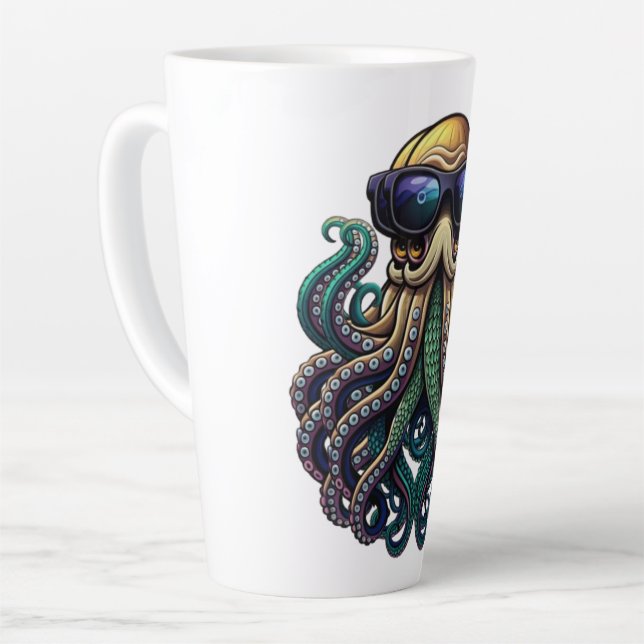 De Café Latte Caneca Polvo  (Ângulo esquerdo)