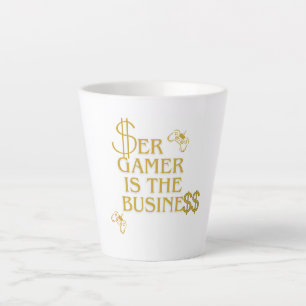 De Café Latte Caneca Ser gamer is the business