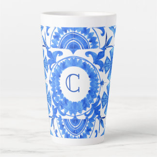 De Café Latte Caneca Sntorini