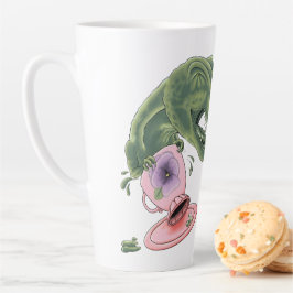 De Café Latte Caneca Tea Rex