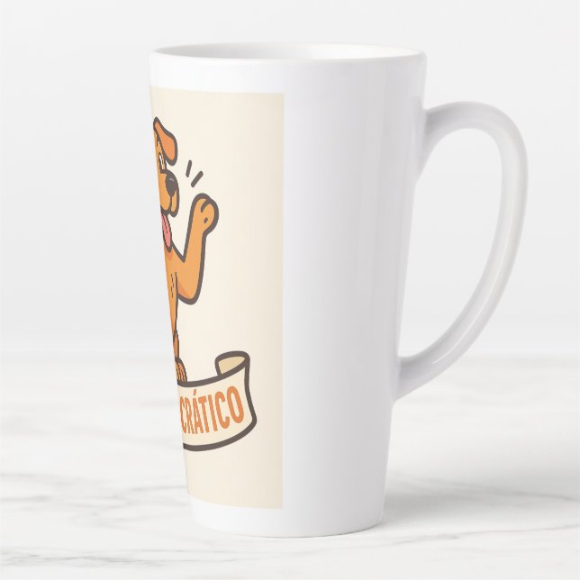 De Café Latte Caramelocratico Caneca (Direita)