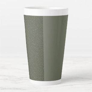 De Café Latte Dividir a caneca verde texturizada latina