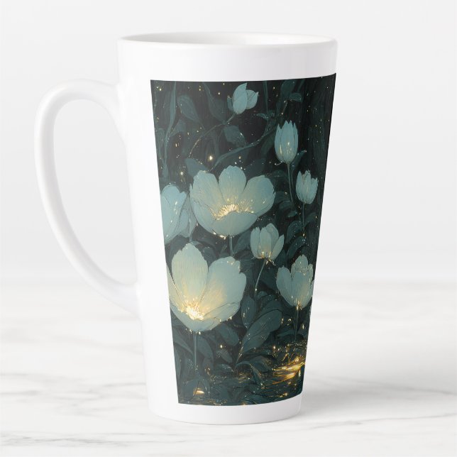 De Café Latte Elowen's Midnight Hollow — Caneca Floresta Encanta (Esquerda)