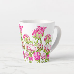 De Café Latte Esperança em uma pequena caneca latina
