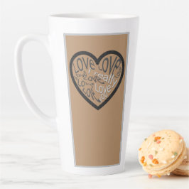 De Café Latte EU REALMENTE TE AMO A caneca da mamãe latta