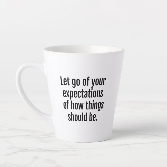 De Café Latte Expectativas na caneca tardia (Esquerda)