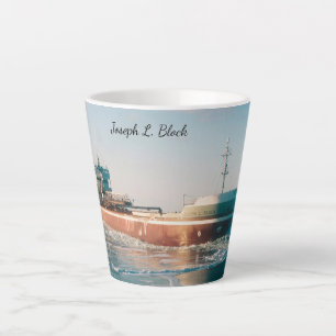 De Café Latte Joseph L. Bloquear caneca latina