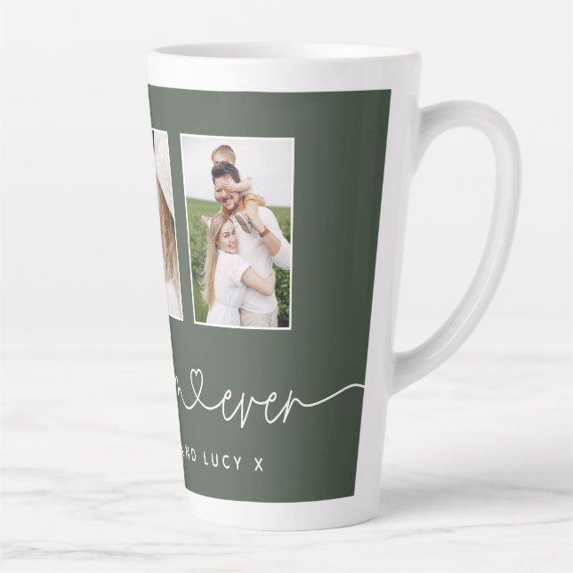 De Café Latte Mãezinha fotógrafa, doação, caneca latina (Direita)