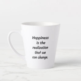 De Café Latte Podemos Mudar A Caneca Lateral
