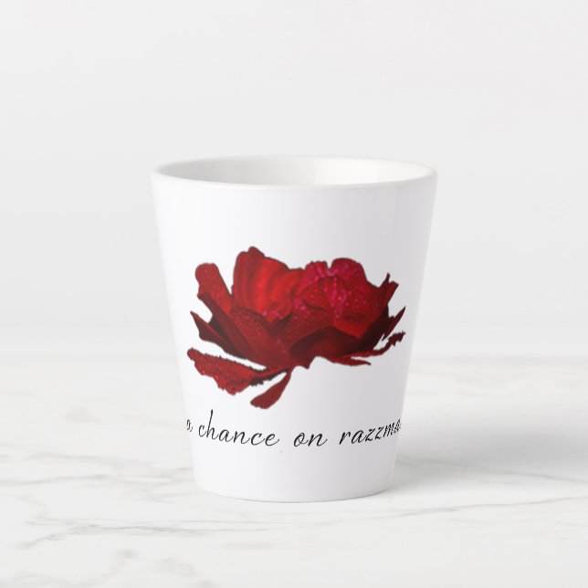 De Café Latte Só um toque da caneca Jazz Razzmatazz (Frente)