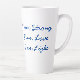 De Café Latte Sou uma caneca leve e alta