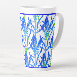 De Café Latte Tansy (L) em uma caneca latta grande