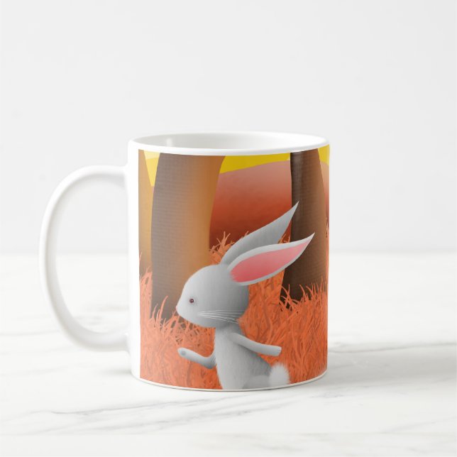 De Café Lebre e tartaruga 1 - caneca (Esquerda)