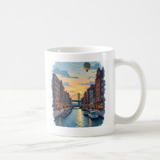 De Café Legal caneca para pessoas destras