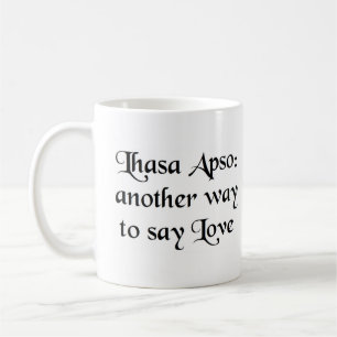 De Café lhasa apso way caneca
