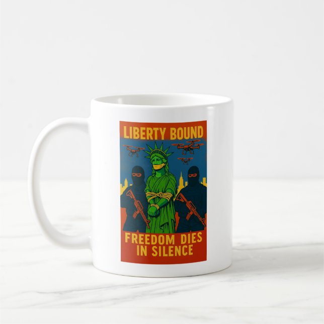 De Café Liberdade Amarrada - Caneca (Esquerda)
