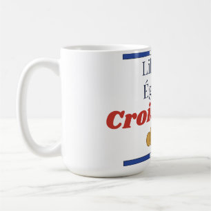 De Café Liberdade, Igualdade, Croissants Caneca Liberdade