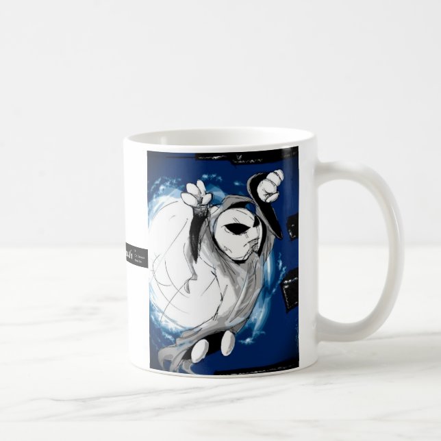 De Café LifeAD a caneca cómica (imagens duplas) (Direita)