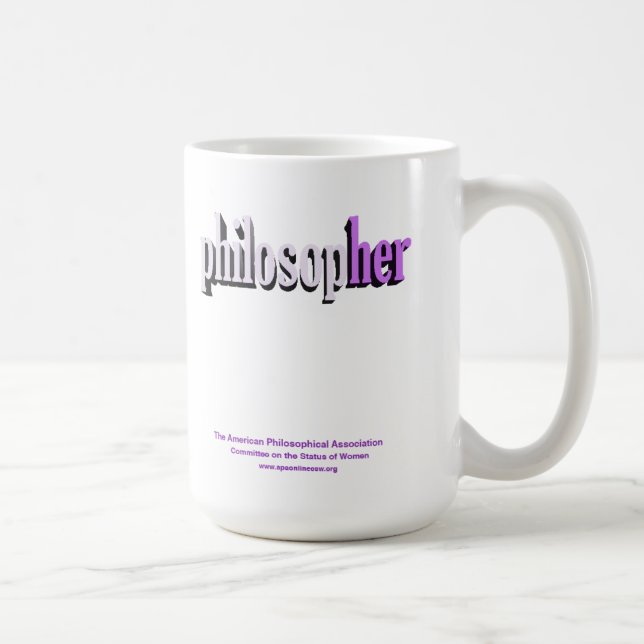 De Café lilac da caneca do filósofo (Direita)