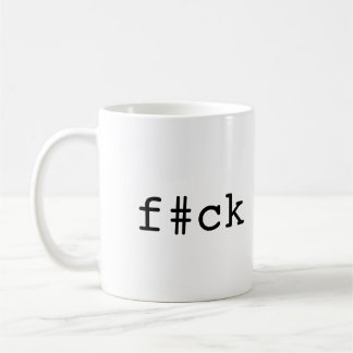 De Café lógica do f#ck. Caneca