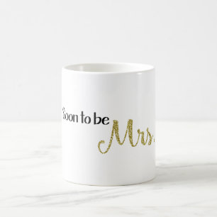 De Café Logo para ser Sra. Caneca