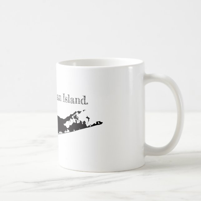 De Café Long Island aumentado em uma caneca New York da (Direita)