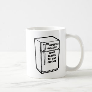 De Café Longas Caminhadas até a Geladeira Caneca Divertida