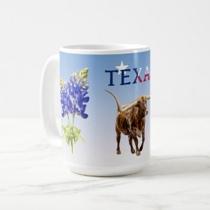 De Café Longhorn, Fort Worth, Velho Oeste, Caneca