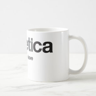 De Café LoveHelvetica Bastardised a caneca